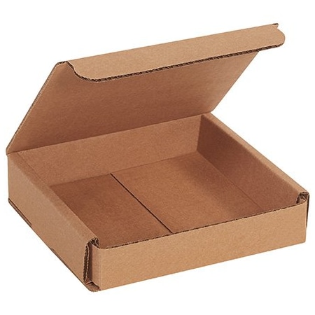 Bsc Preferred 5 x 5 x 1'' Kraft Corrugated Mailers, 50PK BUY01599260